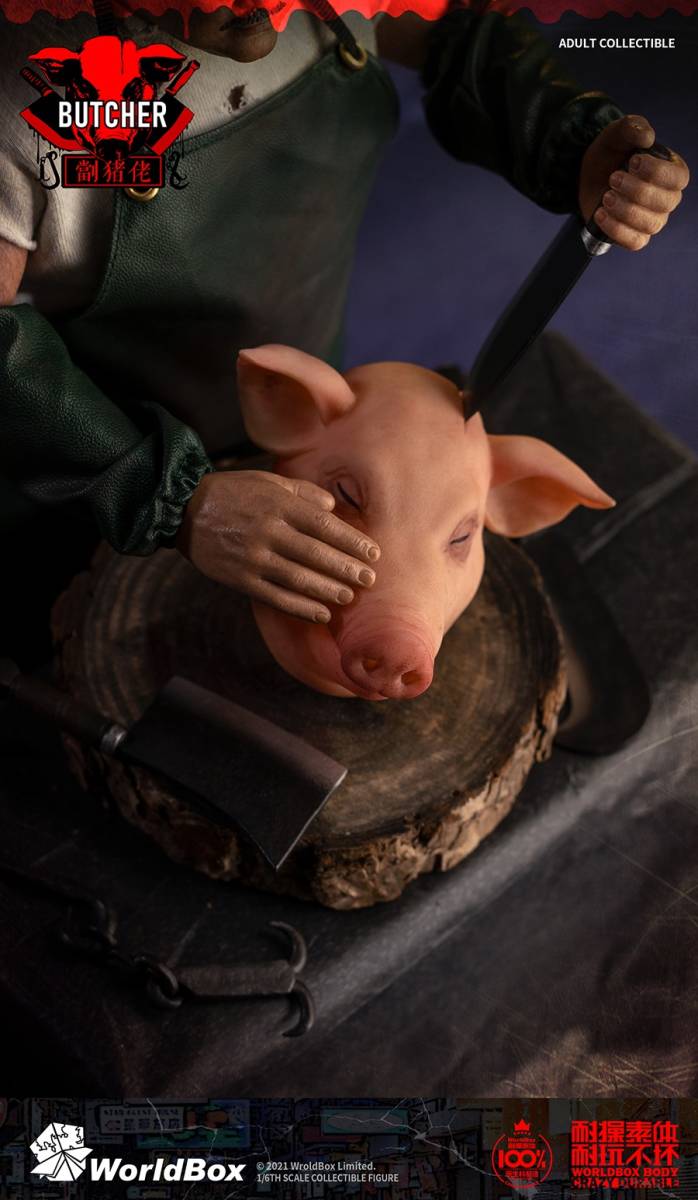 WorldBox 1/6 ダウンタウン 肉屋 ブッチャー 未開封新品 AT033 BUTCHER