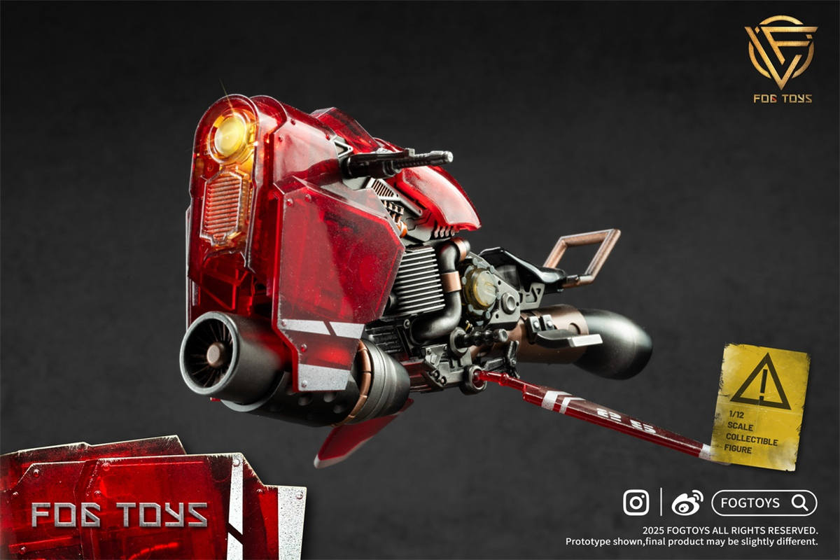 予約 FOGTOYS 1/12 『隼』 カラークリア.Ver 01FT Moveable Vehicle