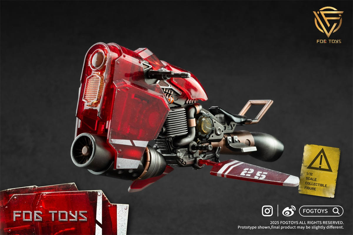 予約 FOGTOYS 1/12 『隼』 カラークリア.Ver 01FT Moveable Vehicle