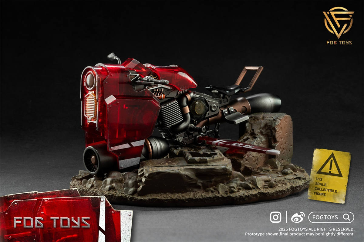 予約 FOGTOYS 1/12 『隼』 カラークリア.Ver 01FT Moveable Vehicle