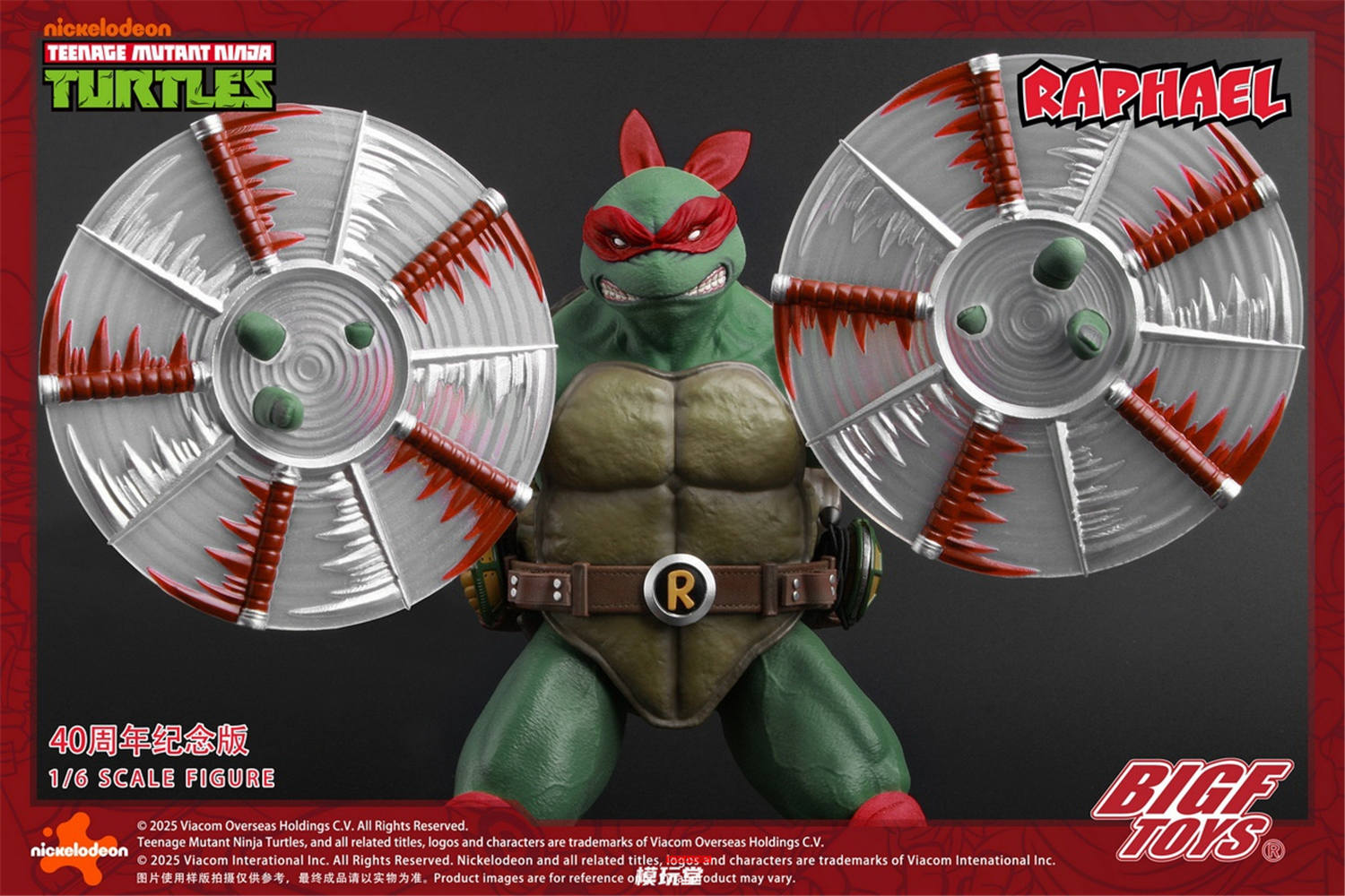 予約 BIGFTOYS 1/6 『ミュータント・タートルズ』 ラファエロ 40