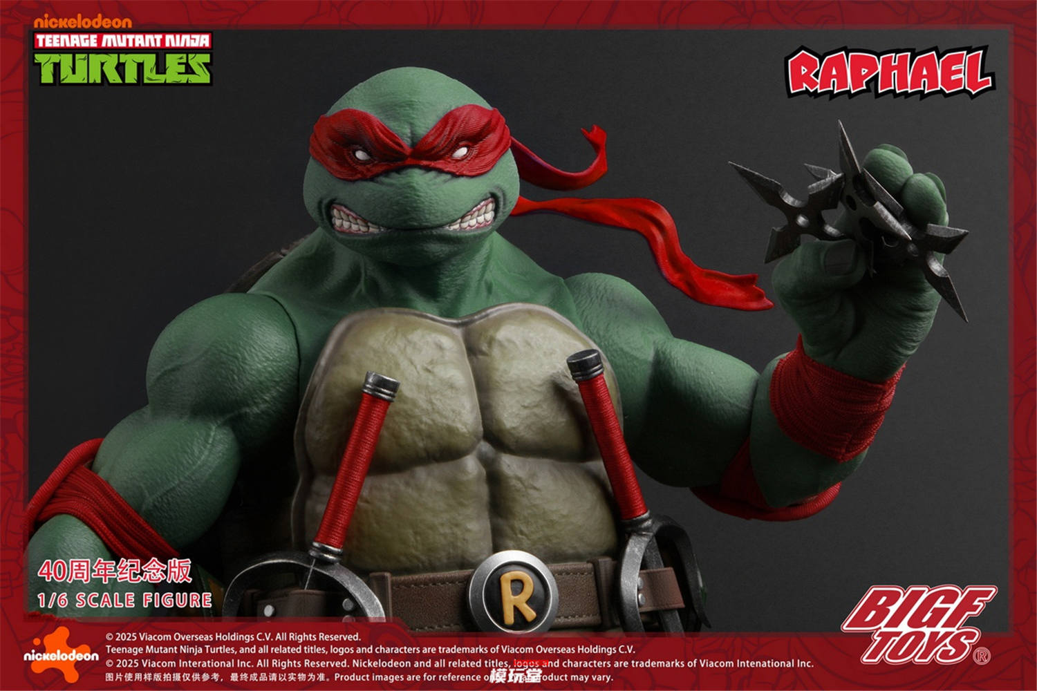 予約 BIGFTOYS 1/6 『ミュータント・タートルズ』 ラファエロ 40