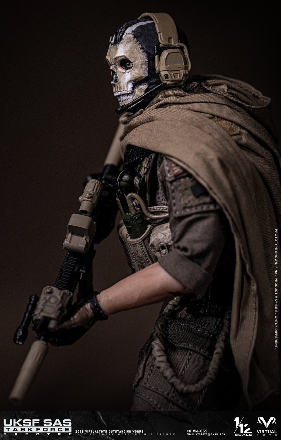 予約 VTS TOYS 1/12 イギリス陸軍 SAS 特殊任務部隊 スペクター VM059