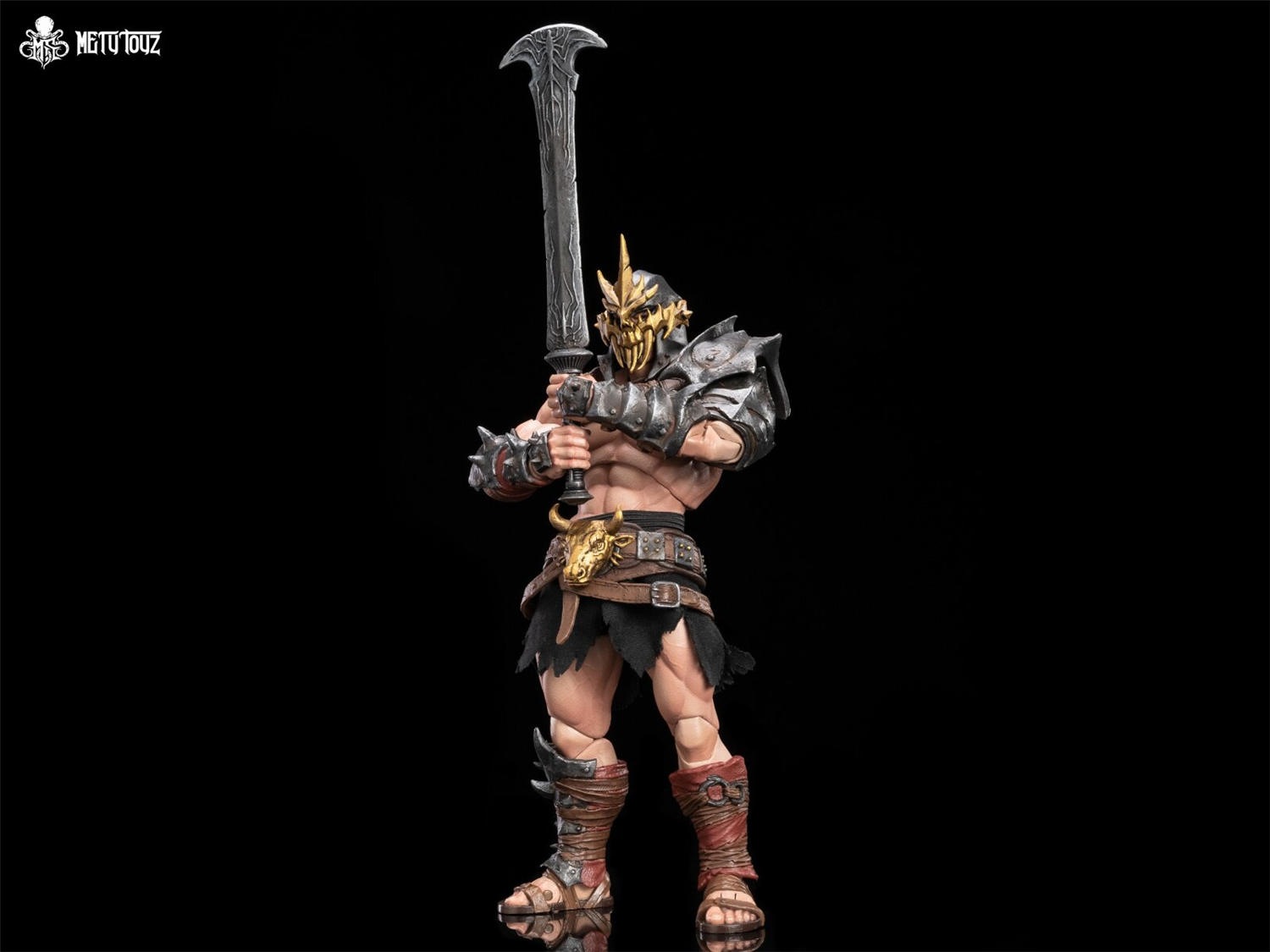 ホビダスファモーソ 道場破りシリーズ アクションフィギュア2体セット 予約 Metytoyz 1/10 『スパルタ』シリーズ スパルタン・ウォリアー