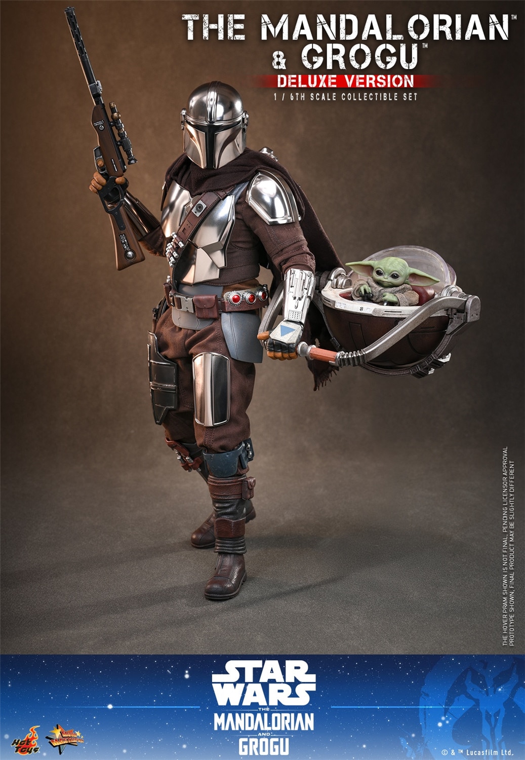 ホットトイズ 1/6 『マンダロリアン・アンド・グローグー』 マンダ