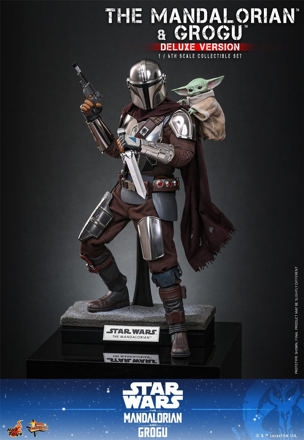 ホットトイズ 1/6 『マンダロリアン・アンド・グローグー』 マンダ