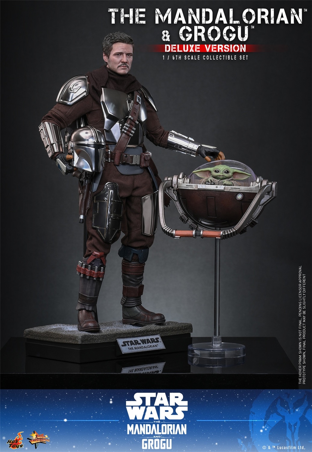 ホットトイズ 1/6 『マンダロリアン・アンド・グローグー』 マンダ
