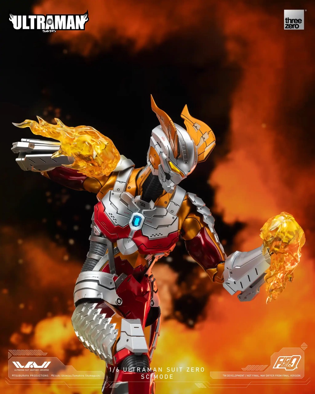 threezero ULTRAMAN SUIT ZERO 1/6 スリーゼロ ULTRAMANFigZero 1/6 ULTRAMAN SUIT ZERO SC Mode – threezero store