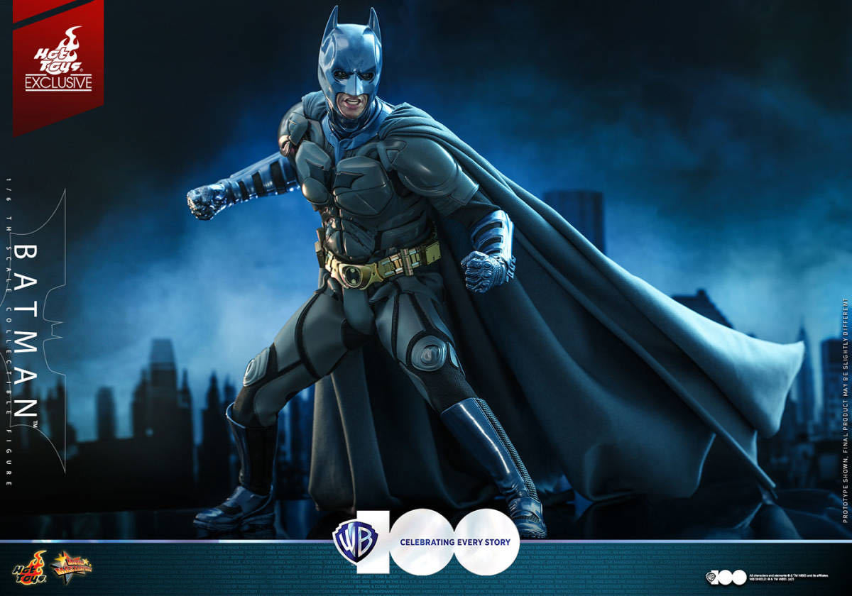 ￼ワーナー100周年限定 バットマン ダークナイト ホットトイズ　MMS697 ホットトイズ 1/6 ワーナー・ブラザース100周年 バットマン ダーク