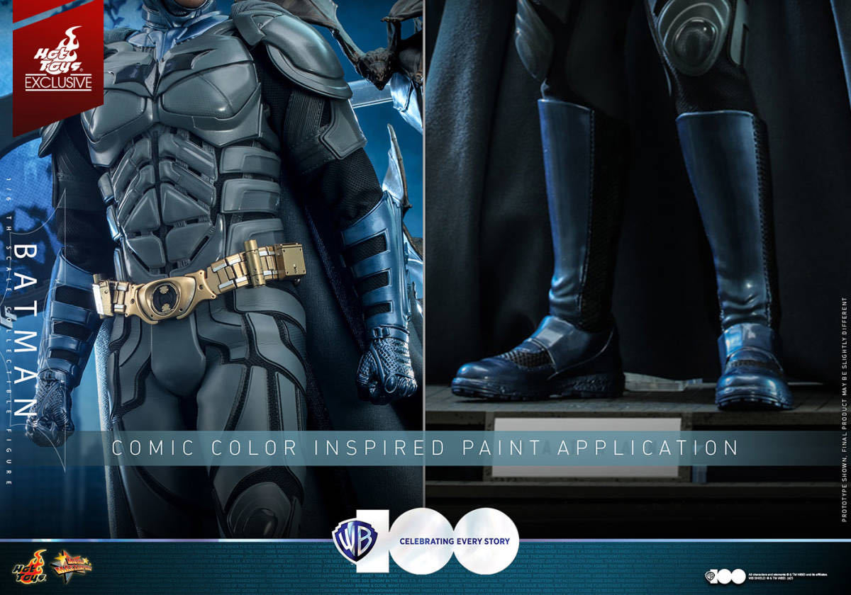 ホットトイズ 1/6 ワーナー・ブラザース100周年 バットマン ダーク