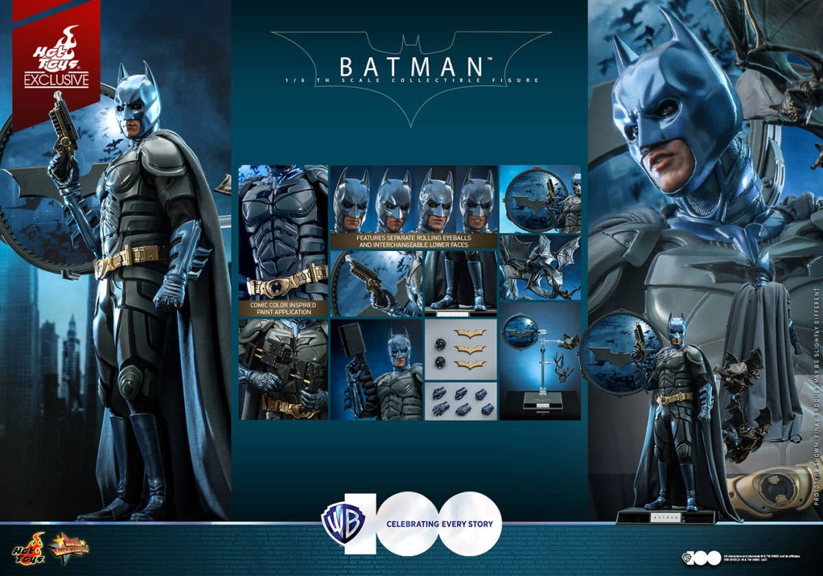 ホットトイズ 1/6 ワーナー・ブラザース100周年 バットマン ダーク