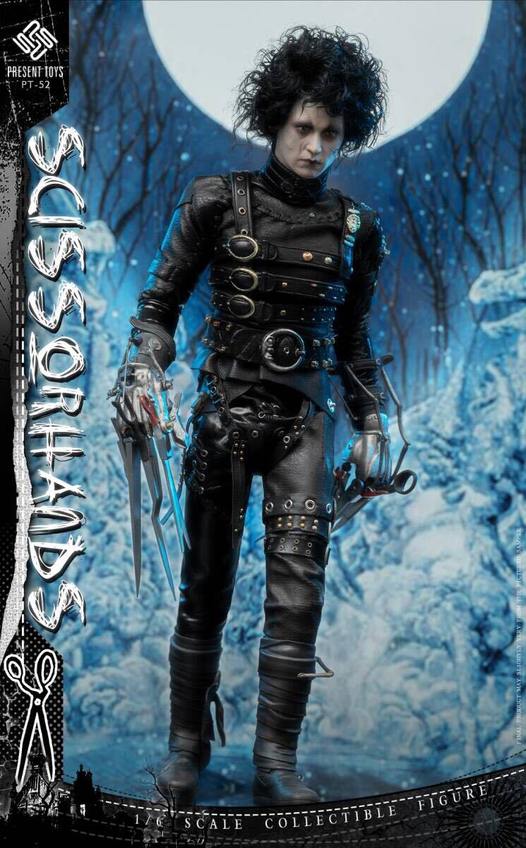 PRESENT TOYS 1/6 シザーハンズ 植毛ヘッド付き 未開封新品 PT-sp52