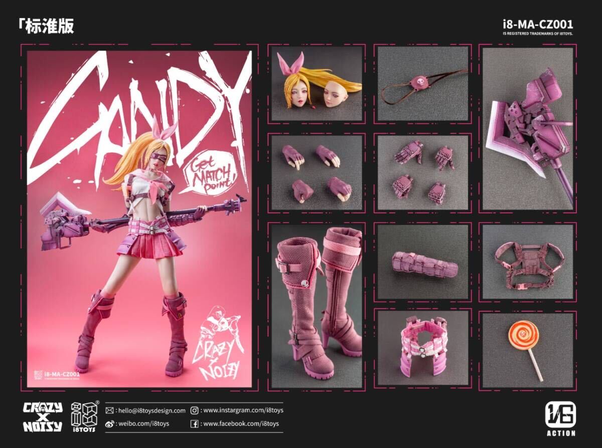 I8Toys 1/6 Mentality Agency Candy キャンディー 通常.Ver i8-MA