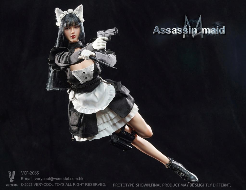 現状　ミリタリー女性　メイドアクションフィギュア用衣装　武器　アクセサリーセット VERYCOOL 1/6 アサシンメイド ミシェル 特典付き 未開封新品 VCF-2065