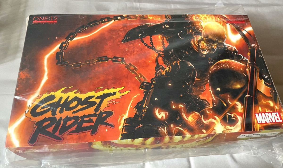 Mezco Toyz One:12 ゴーストライダー & ヒルバイク 未開封新品 Ghost
