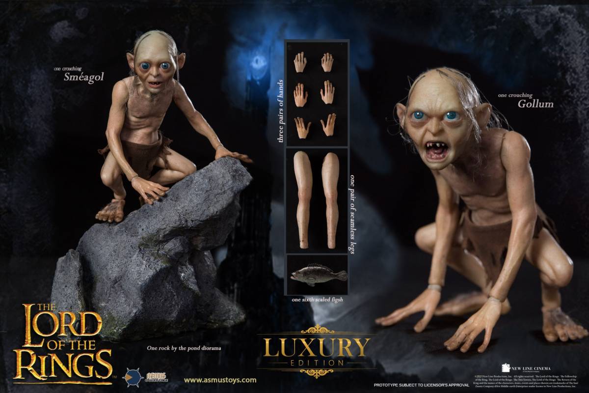Asmus Toys ロード・オブ・ザ・リング ゴラム / スメアゴル DX版 Asmus Toys 1/6 ロード・オブ・ザ・リング ゴラム / スメアゴル DX.Ver