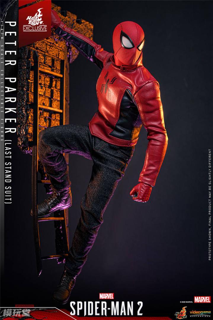 ホットトイズ 1/6 ピーター・パーカー スパイダーマン (ラストスタンド
