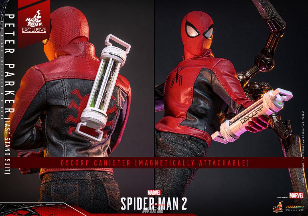 ホットトイズ ピーター・パーカー スパイダーマン VGM66 レッド&ブラック ホットトイズ 1/6 ピーター・パーカー スパイダーマン (ラストスタンド