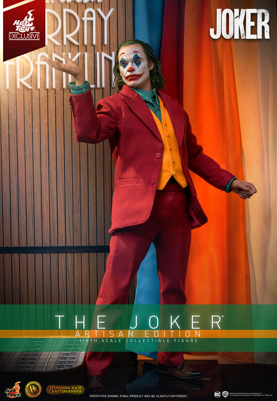 ホットトイズDX43AE アルチザン ジョーカー Joker 1/6 植毛版 ホットトイズ 1/6 DX アルチザン ジョーカー 植毛.Ver 未開封