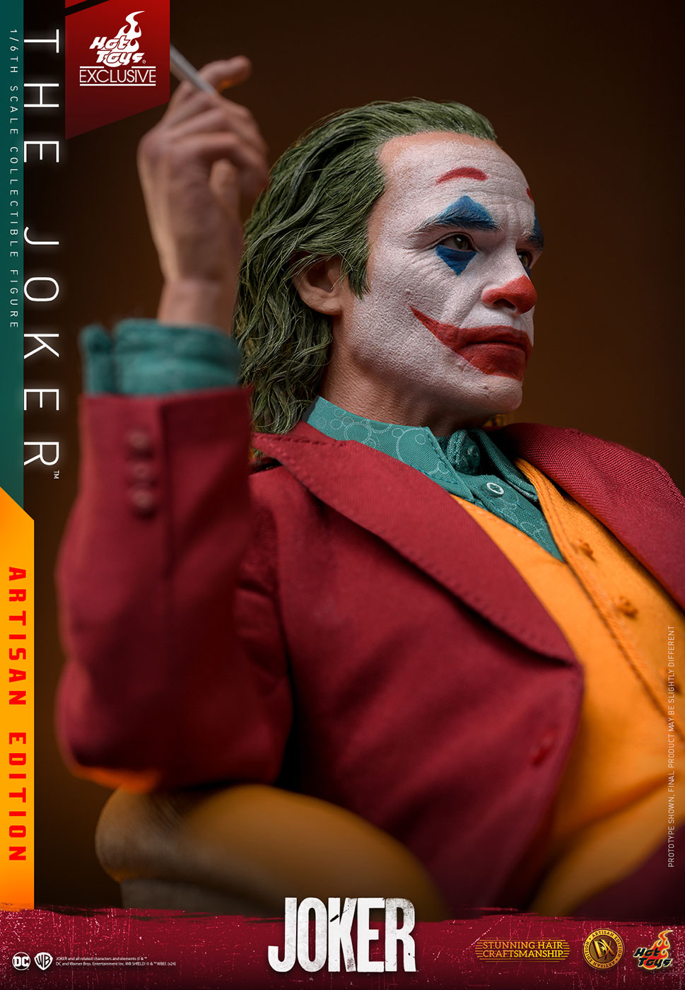 ホットトイズ 1/6 DX アルチザン ジョーカー 植毛.Ver 未開封