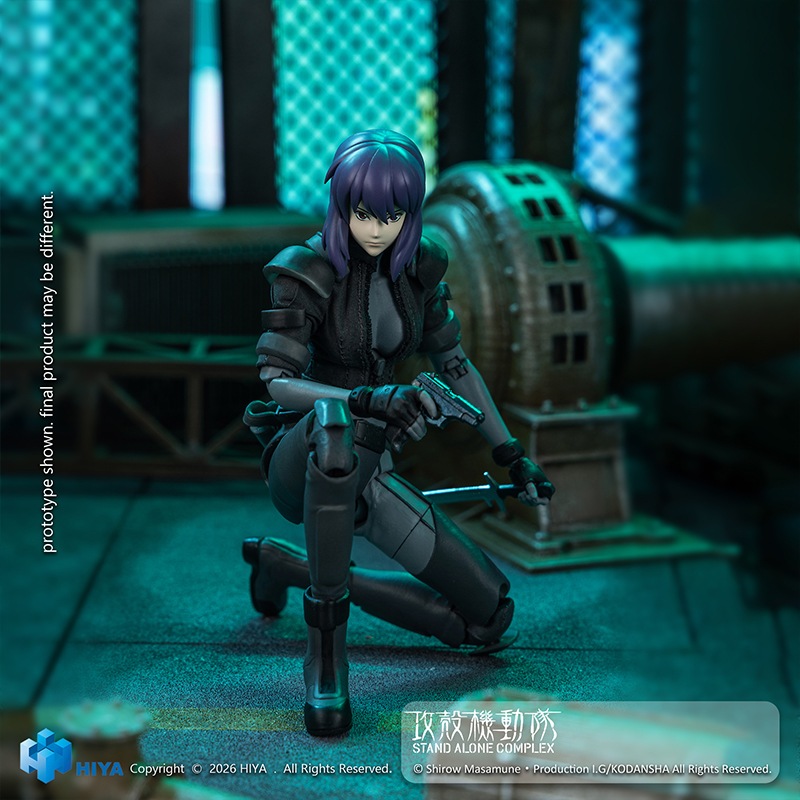 予約 HIYA 1/12 『攻殻機動隊 STAND ALONE COMPLEX』 草薙素子 バトル