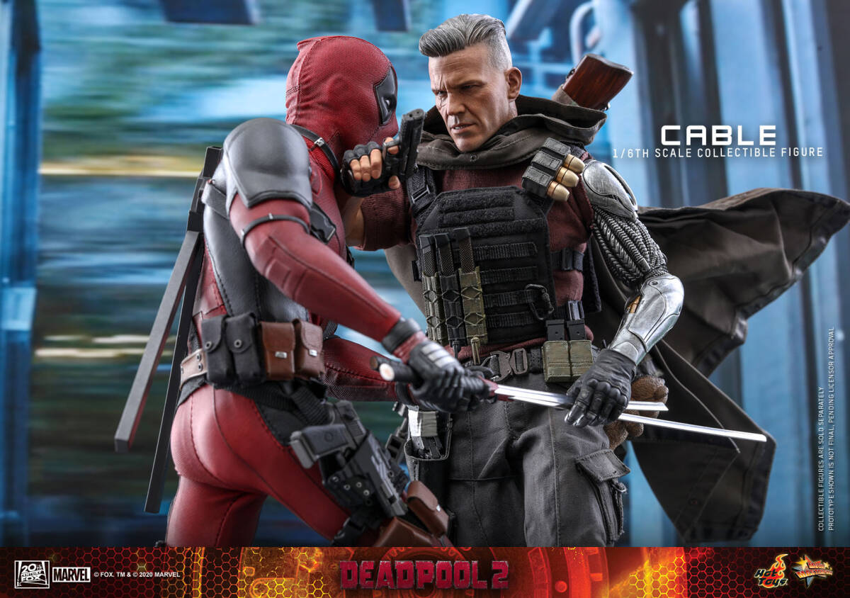 ホットトイズ 1/6 デッドプール 2 ケーブル 通常.Ver 未開封新品