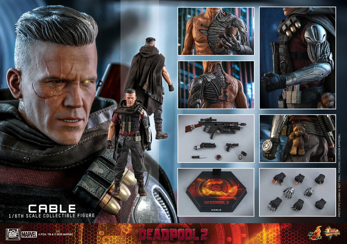 ホットトイズ 1/6 デッドプール 2 ケーブル 通常.Ver 未開封新品