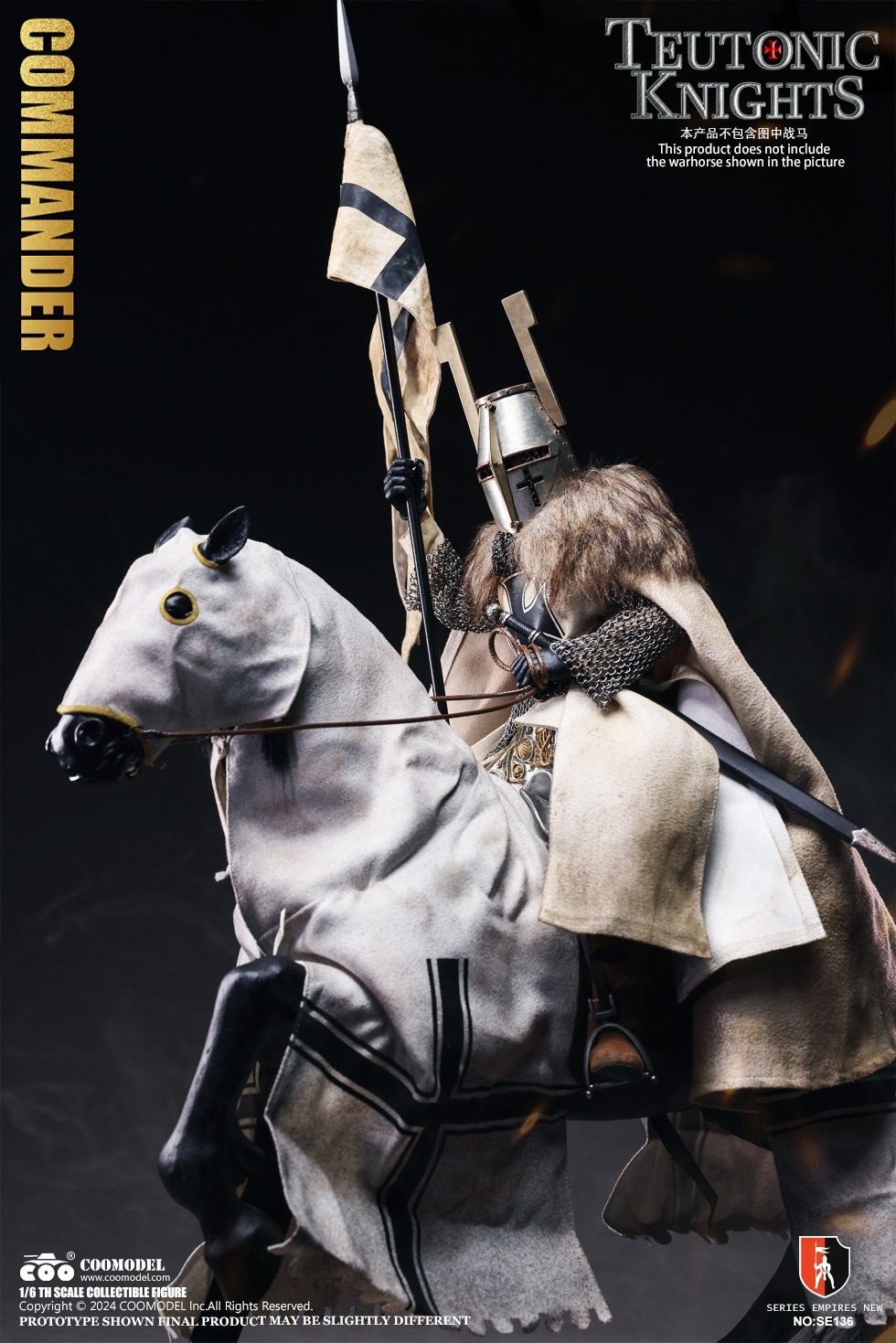 COOMODEL 1/6 帝国の征服者 エルナン・コルテス 真鍮版 SE2301