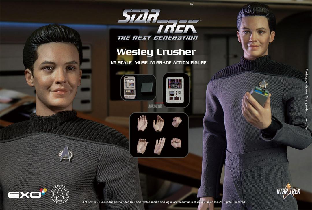 EXO-6 1/6 スタートレック ウェス リー クラッシャー EXO-6 1/6 スタートレック ウェス リー クラッシャー ハイパー