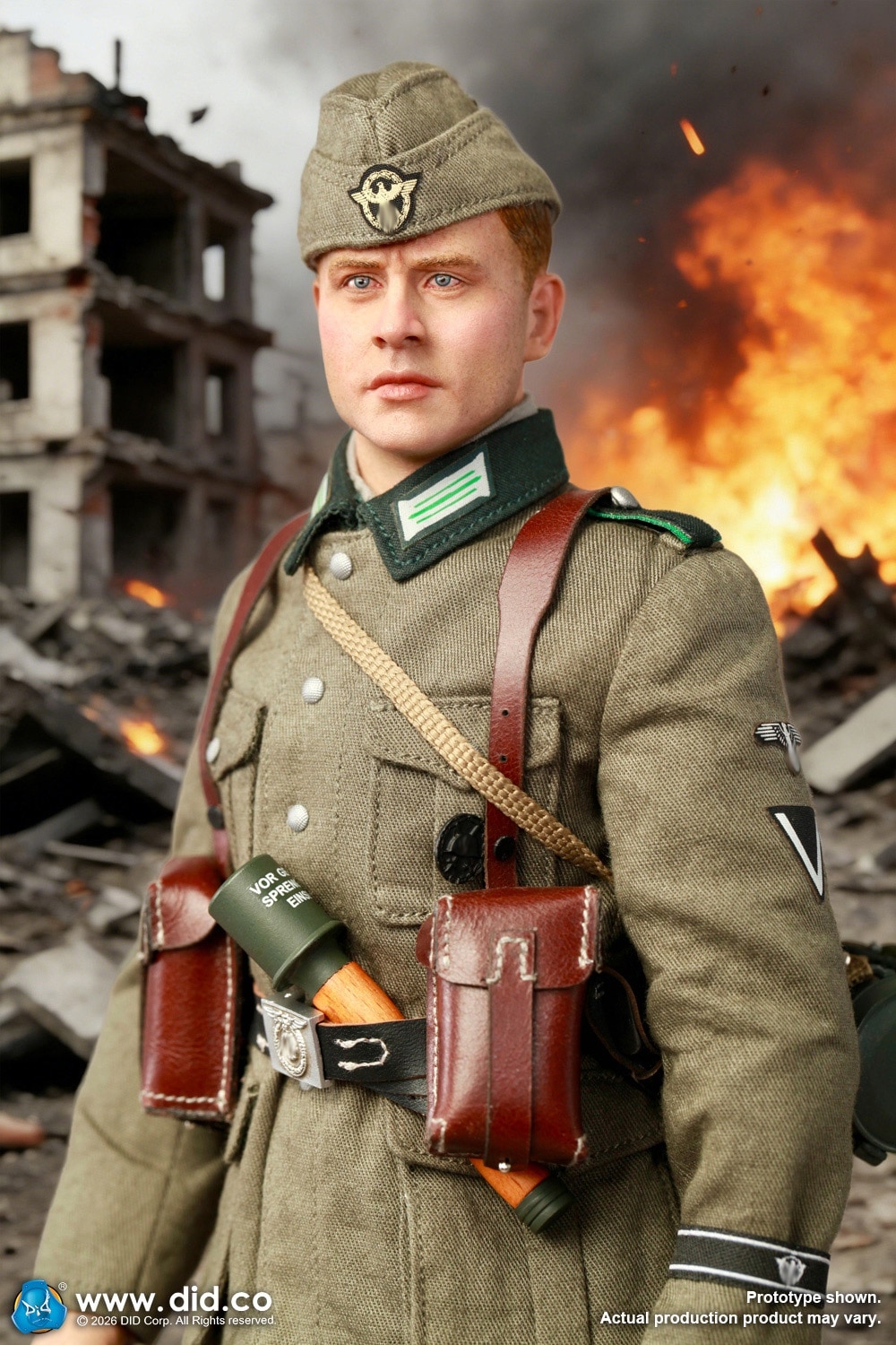DID 1/6 WW2 ドイツ武装親衛隊 SS警察師団 ZB30機関銃手 フリードリヒ