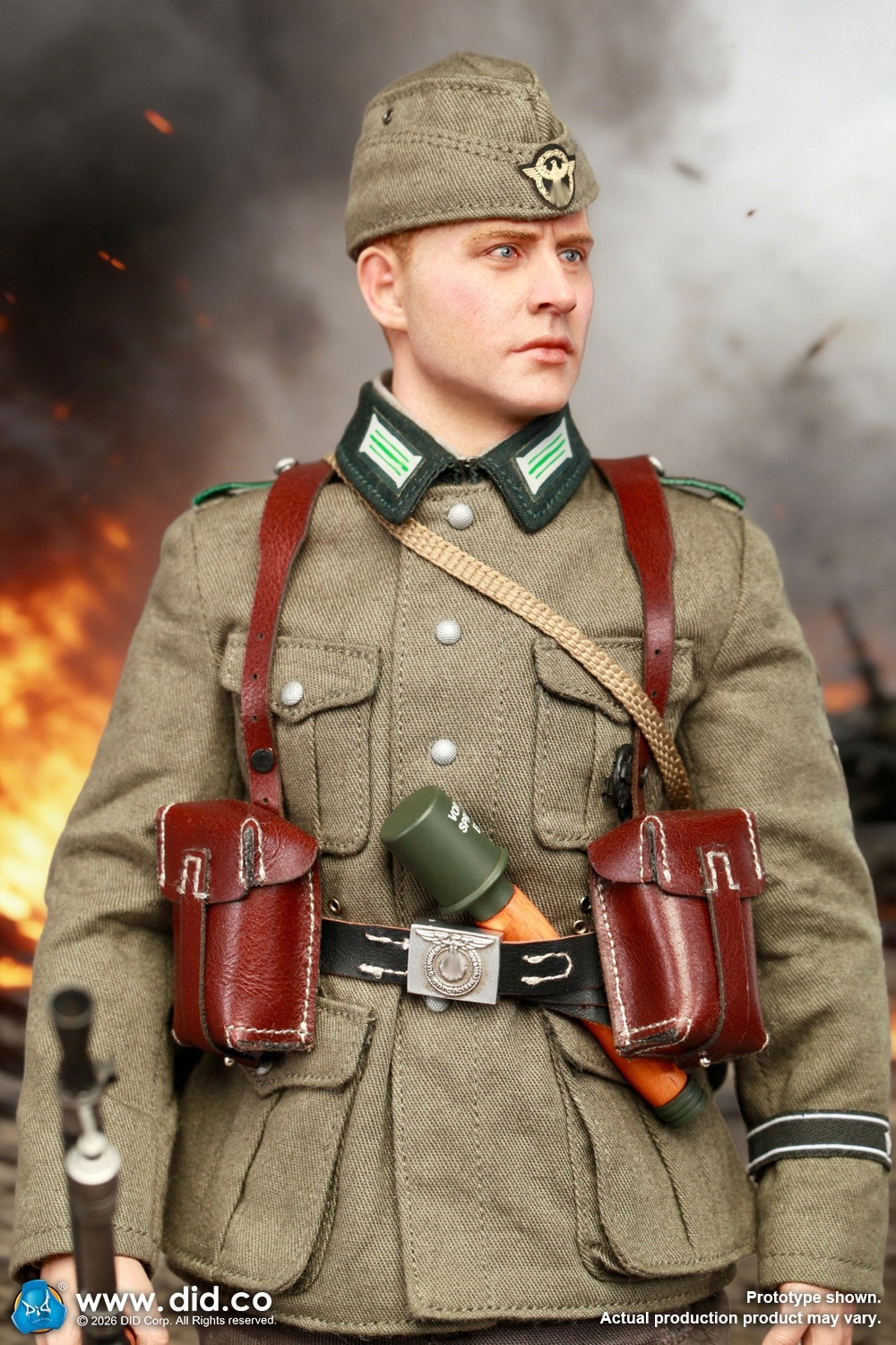 DID 1/6 WW2 ドイツ武装親衛隊 SS警察師団 ZB30機関銃手 フリードリヒ