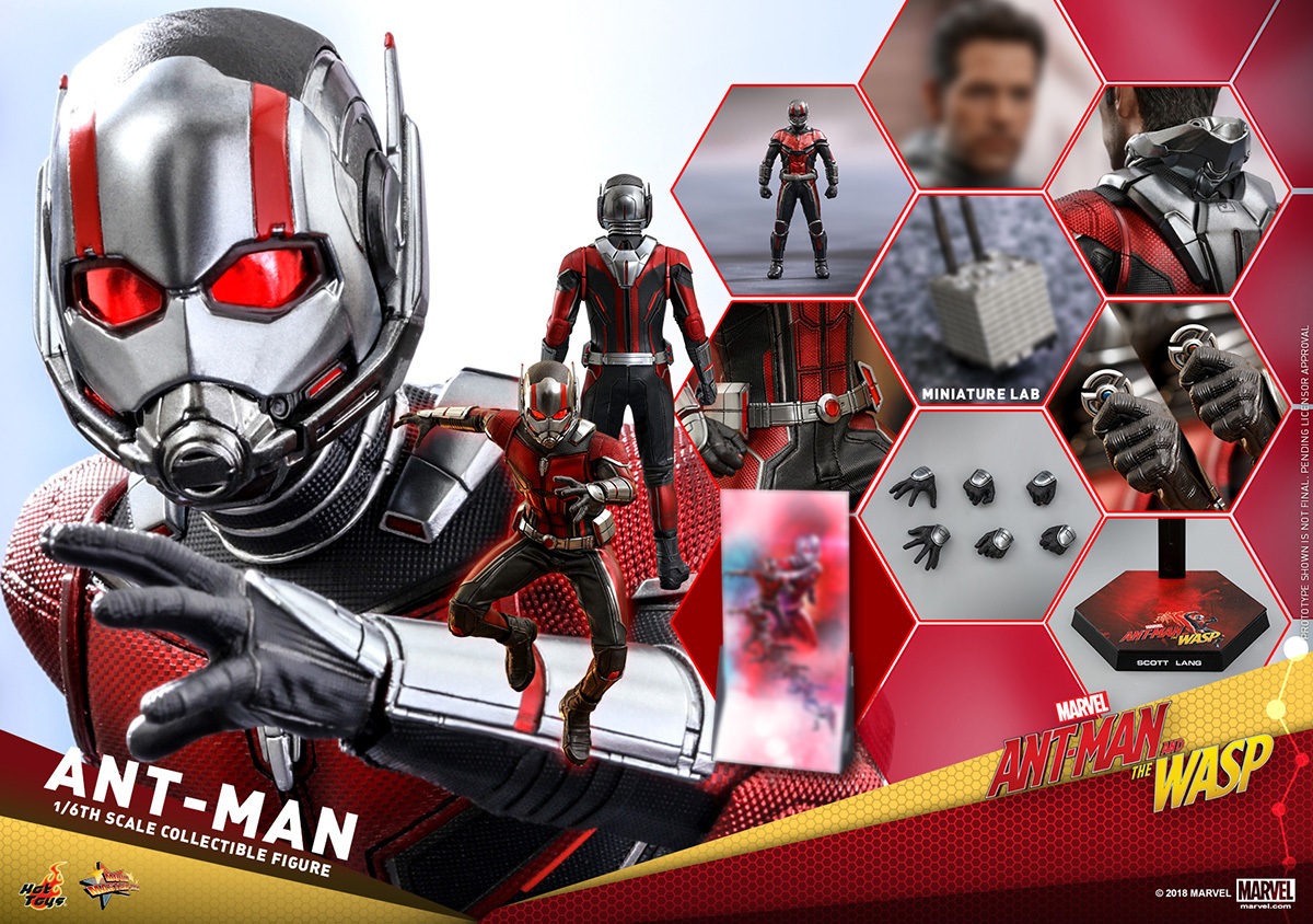 ホットトイズ 1/6 アントマン ＆ ワスプ アントマン 未開封新品 MMS497