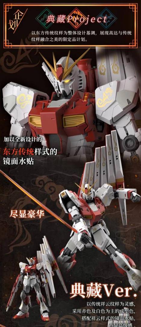 バンダイ 海外限定 MG 1/100 ν ガンダム（典藏Ver.） Collection