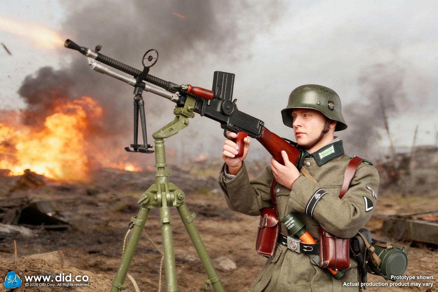 DID 1/6 WW2 ドイツ武装親衛隊 SS警察師団 下士官 フォーゲル D80192