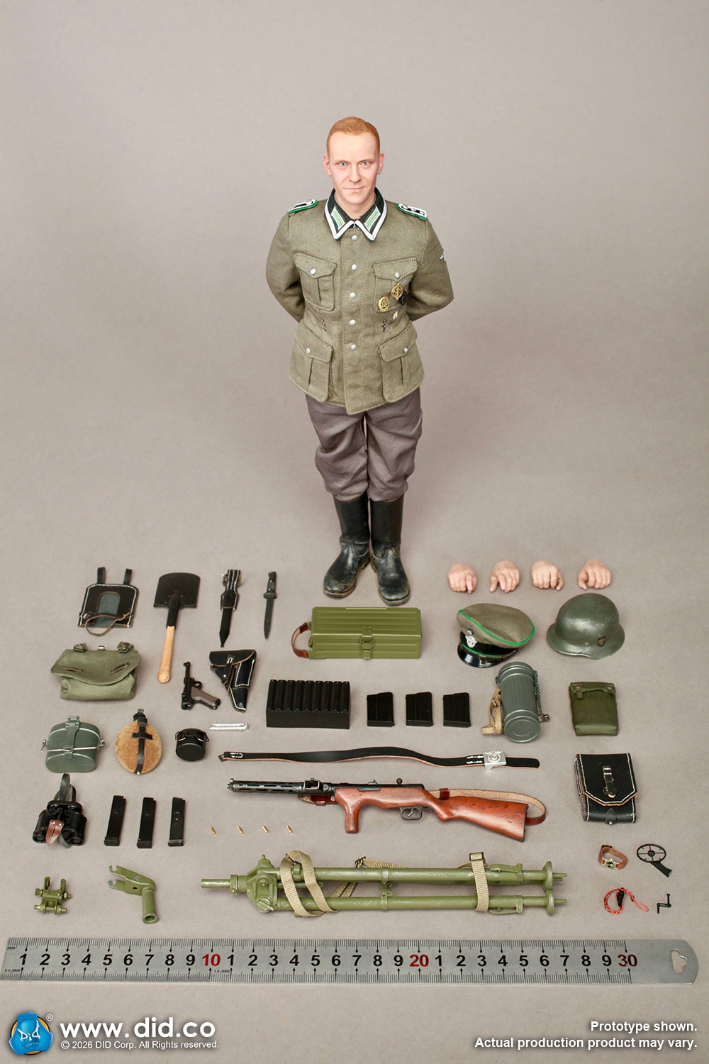 予約 DID 1/6 WW2 ドイツ武装親衛隊 SS警察師団 下士官 フォーゲル