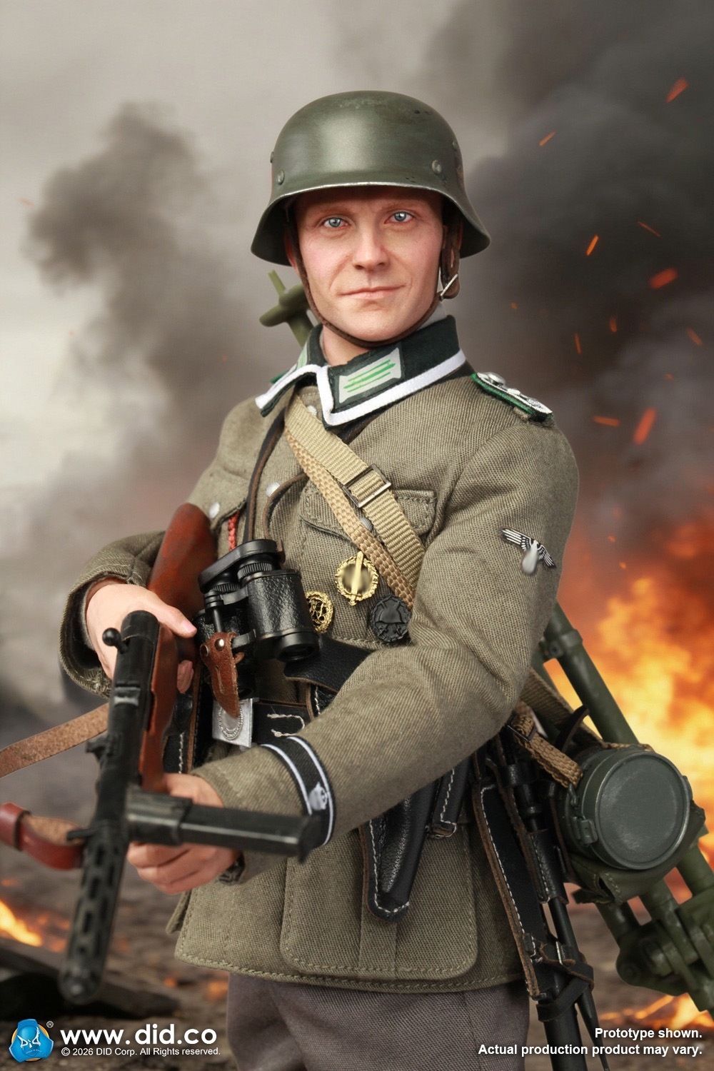 DID 1/6 WW2 ドイツ武装親衛隊 SS警察師団 下士官 フォーゲル D80192
