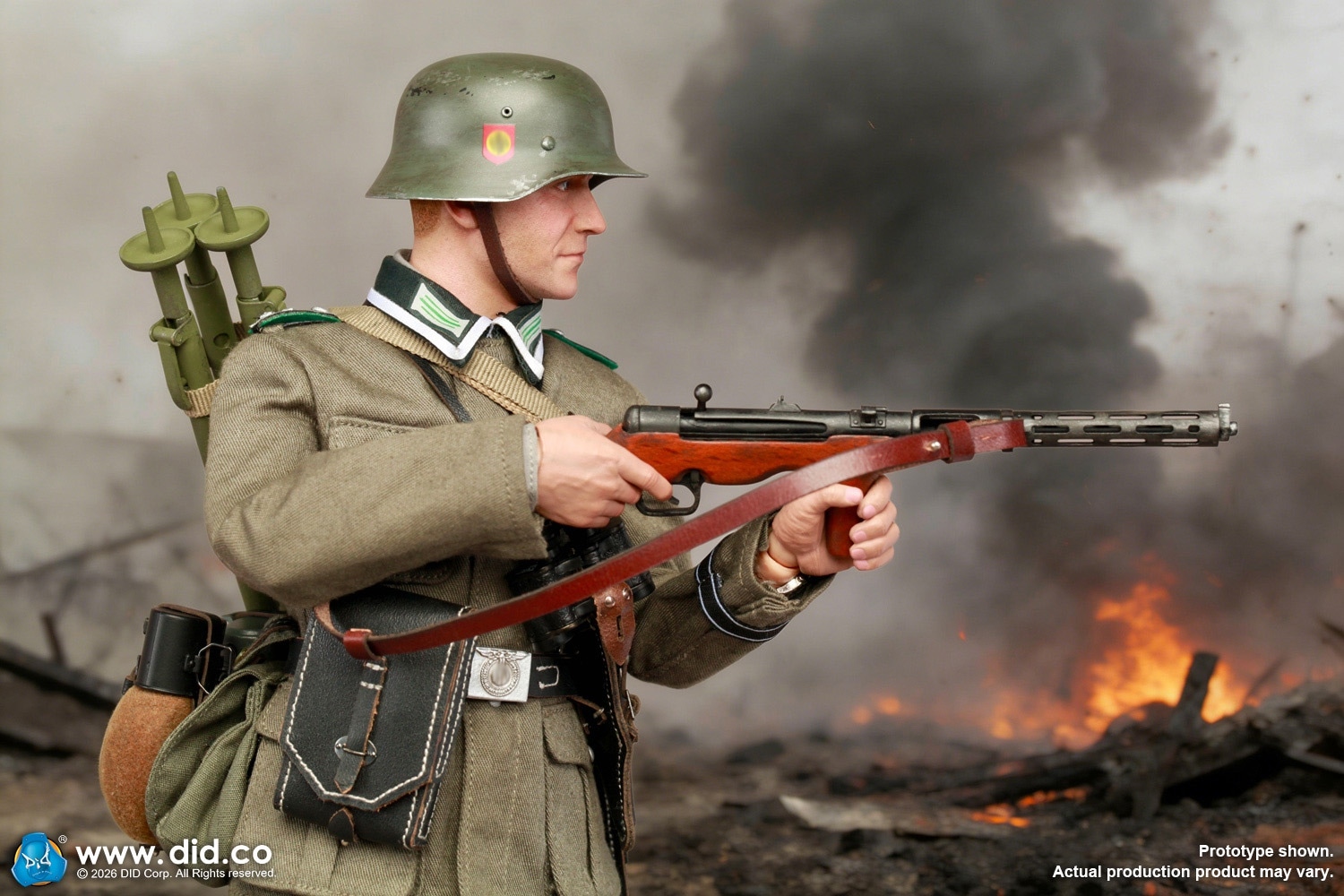DID 1/6 WW2 ドイツ武装親衛隊 SS警察師団 下士官 フォーゲル D80192