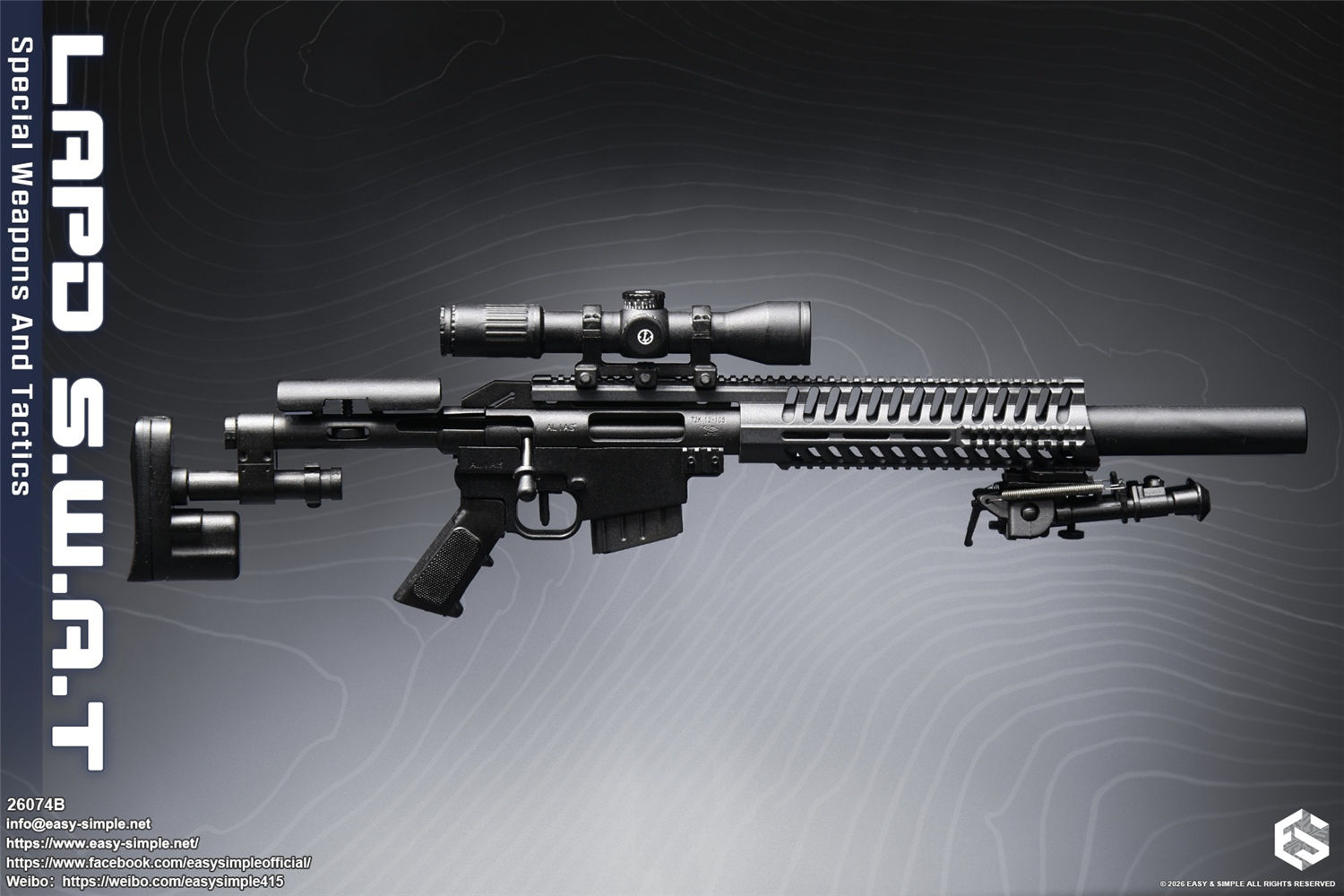 予約 Easy&Simple 1/6 LAPD S.W.A.T. 特殊武装戦術部隊 隊員 26074B