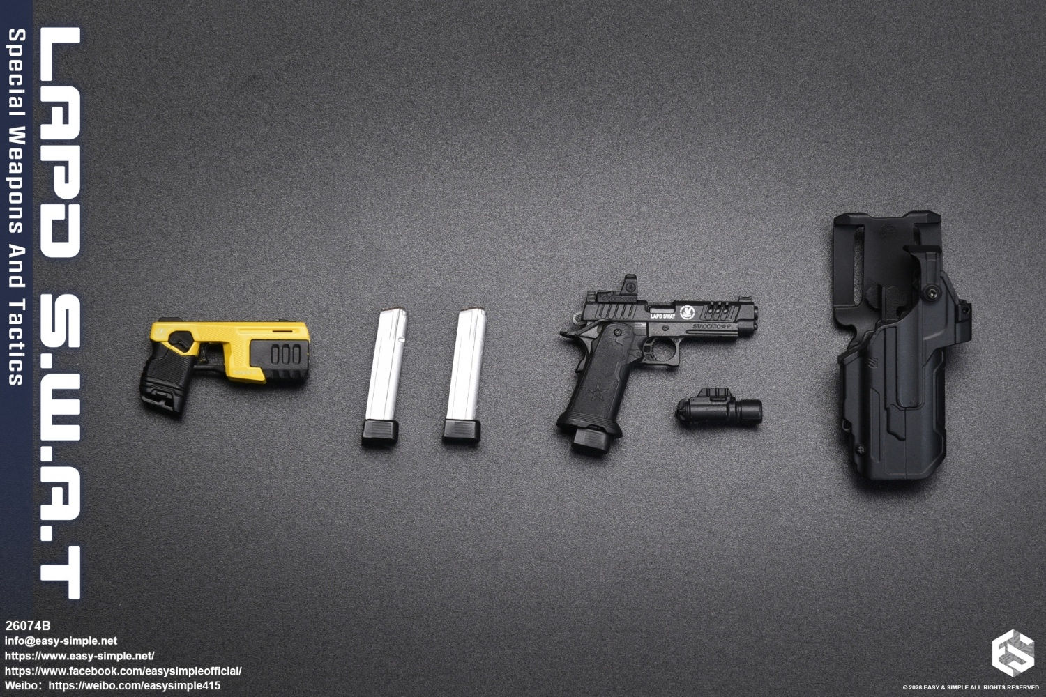 予約 Easy&Simple 1/6 LAPD S.W.A.T. 特殊武装戦術部隊 隊員 26074B