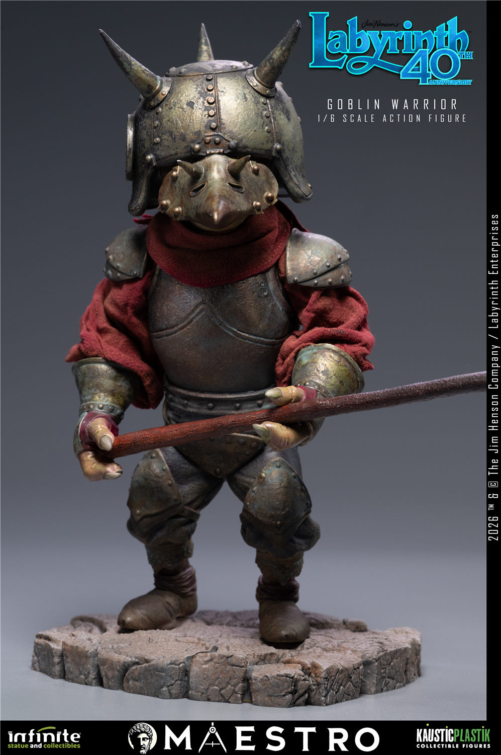 予約 Infinite statue x Kaustic Plastik 1/6 『ラビリンス/魔王の迷宮
