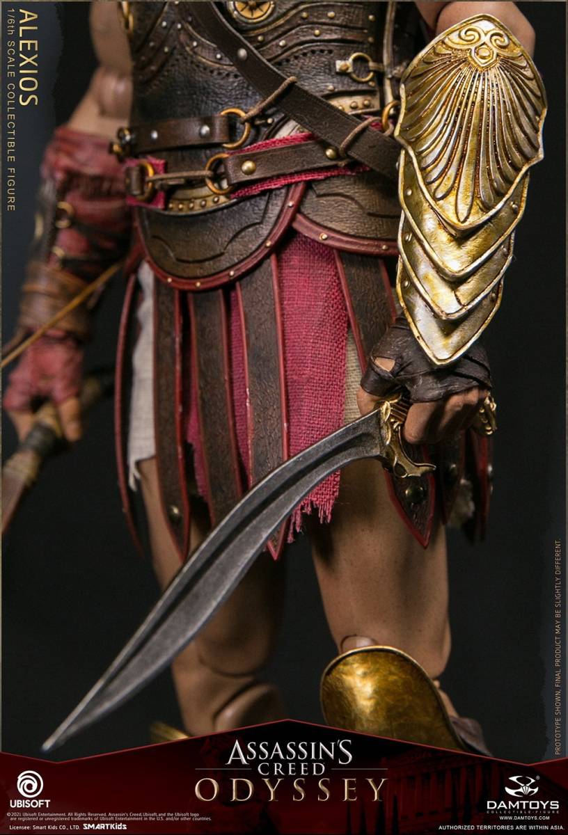 DAMTOYS アサシンクリードオデッセイ アレクシオス 1/6 DMS019 DAMTOYS 1/6 アサシン クリード オデッセイ アレクシオス 未開封新品