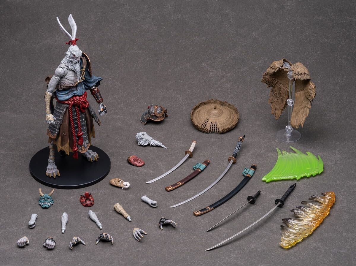 剣豪無名 兎侍 1/12スケール アクションフィギュアマエストロユニオン