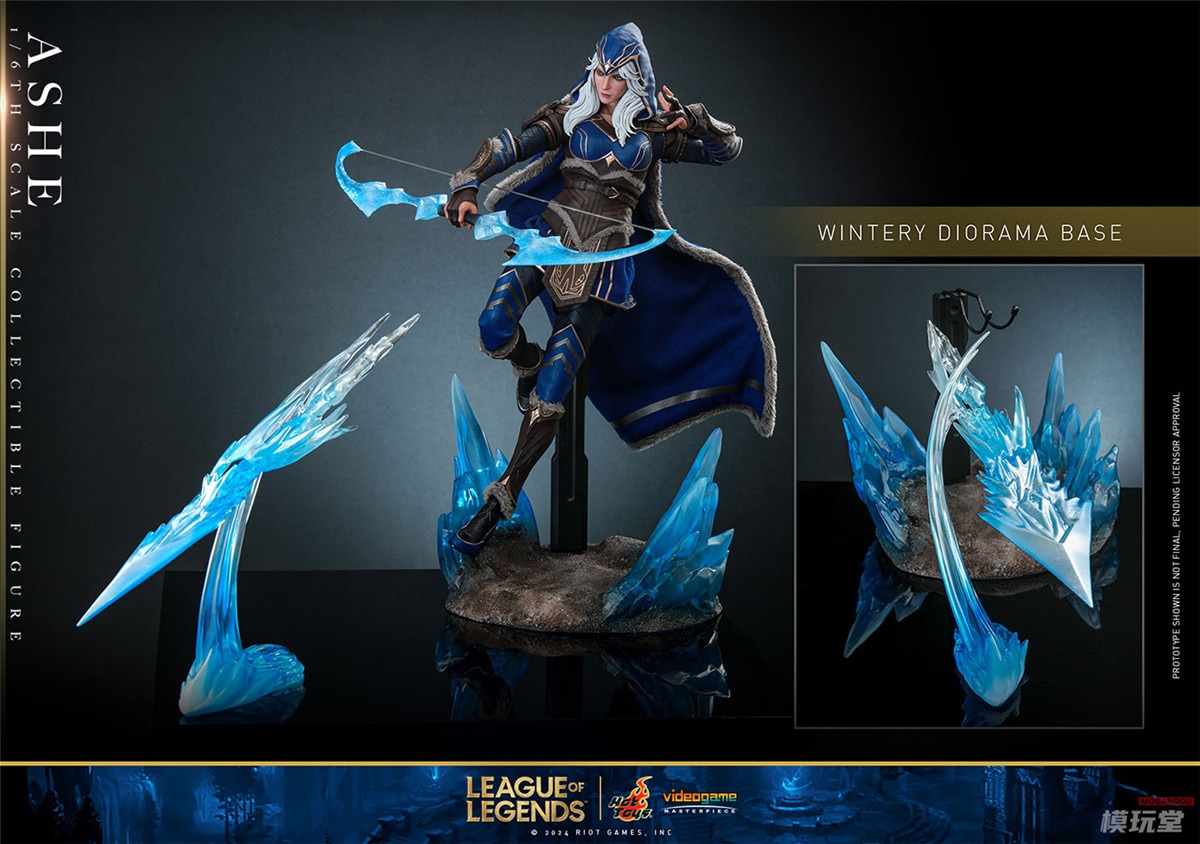 ホットトイズ VGM60 リーグ・オブ・レジェンド』 アッシュ 1/6 Ashe ホットトイズ 1/6 リーグ・オブ・レジェンド アッシュ 未開封新品