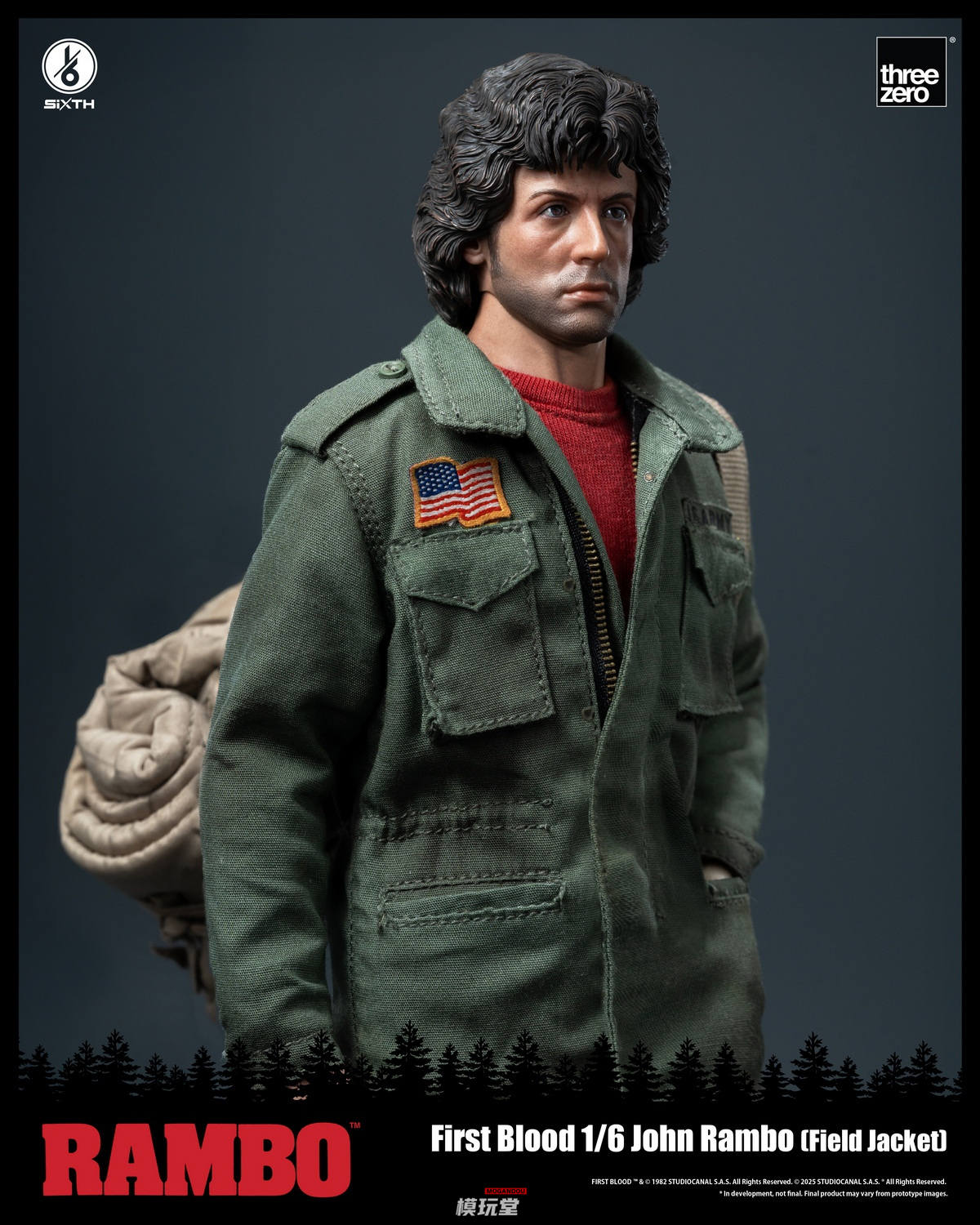 threezero 1/6 『ランボー』 ジョン・ランボー (フィールドジャケット