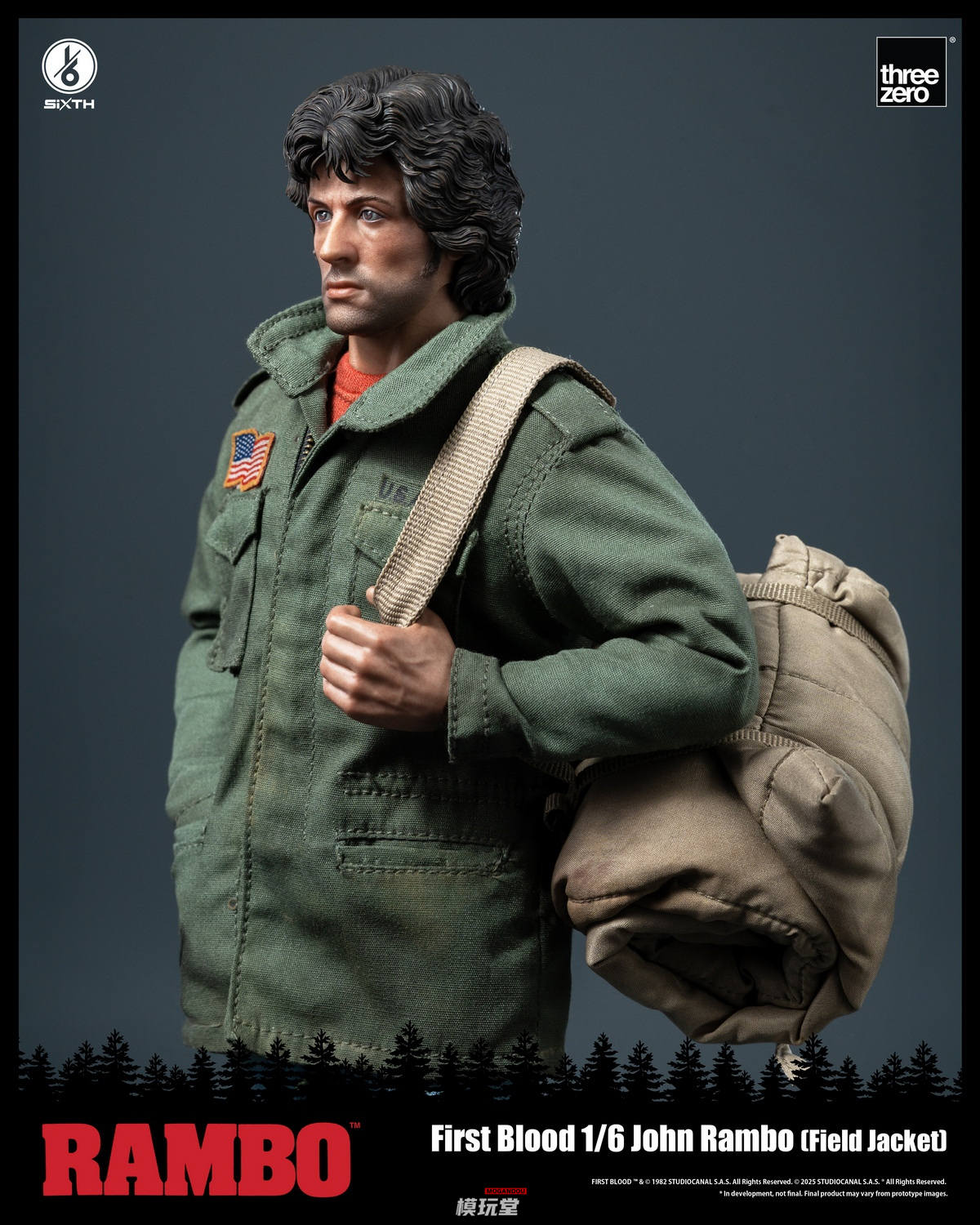 threezero 1/6 『ランボー』 ジョン・ランボー (フィールドジャケット