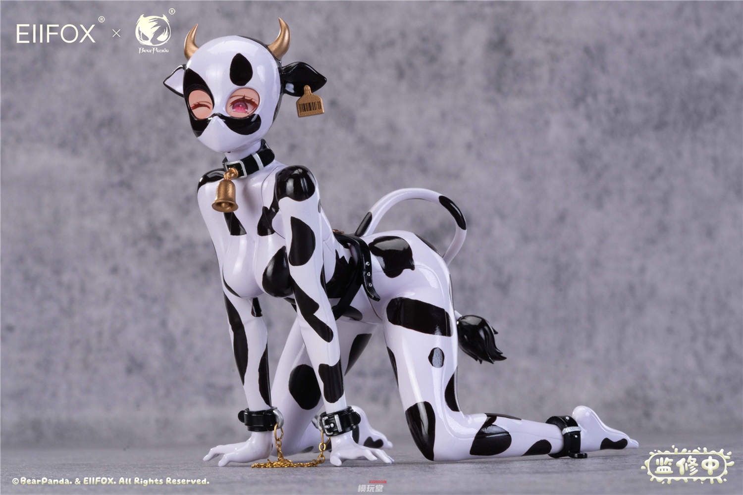 予約 EIIFOX x Bear Panda 1/12 デアリー カウ MoMo 予約特典付き