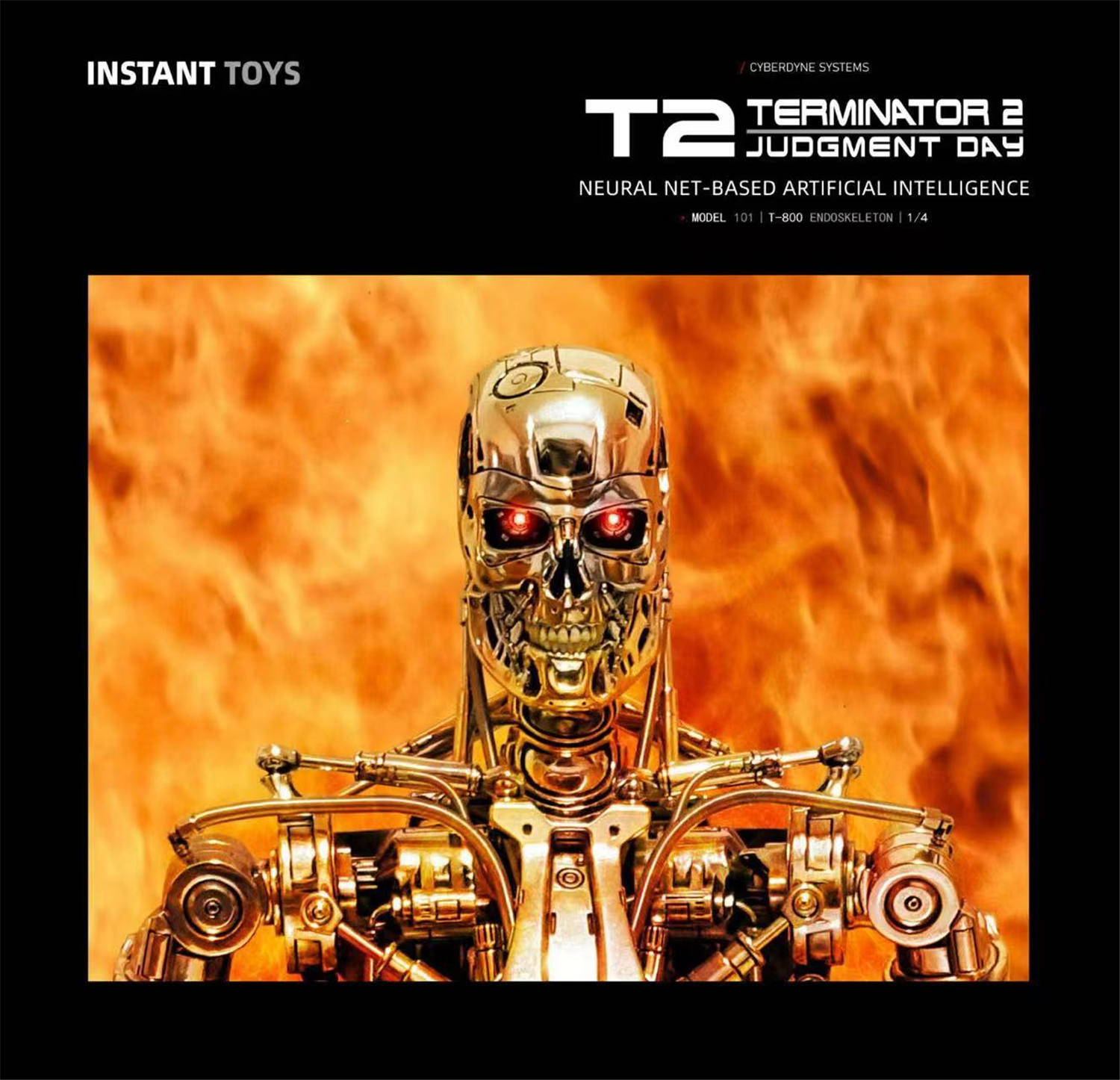 予約 INSTANT TOYS 1/4 『ターミネーター2』T-800 エンドスケルトン