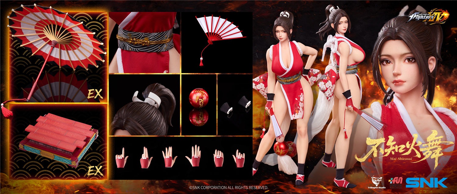 Fallen Angel Studio Mai Shiranui 不知火舞 予約 TriEagles Studio 1/6『ザ・キング・オブ・ファイターズXV