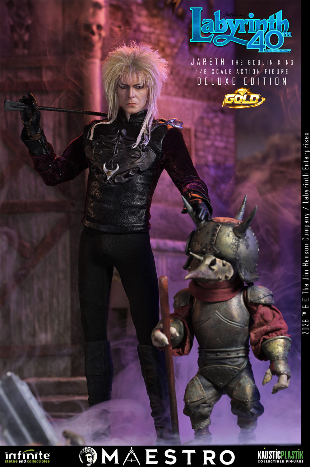 予約 Infinite statue x Kaustic Plastik 1/6 『ラビリンス/魔王の迷宮