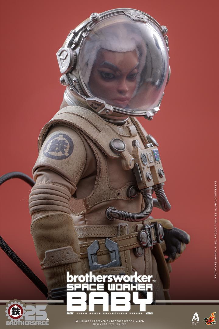 超希少2体セット　ホットトイズ × 鉄人兄弟 ブラザーズワーカー ポパイ＆マネー ホットトイズ 1/6 『ブラザーズワーカー』 ベイビー 25周年版 AMC040